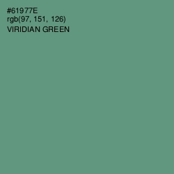 #61977E - Viridian Green Color Image
